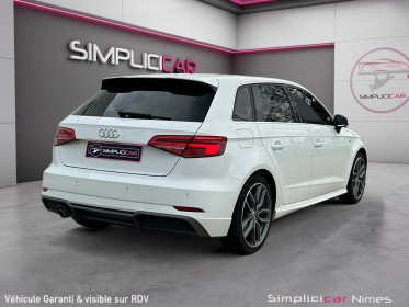 Audi a3 sportback 30 tdi 116 s tronic 7 s-line sport limited - carplay - camÉra de recul - garantie 12 mois occasion...