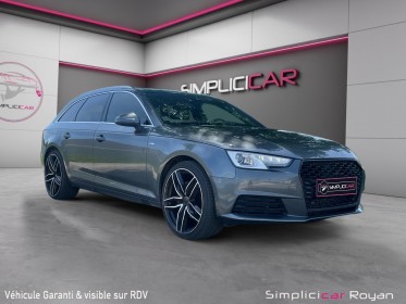 Audi a4 avant 3.0 v6 tdi 218 ch s tronic 7 rapports quattro s line origine audi bayonne garantie 12 mois occasion simplicicar...