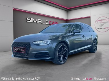 Audi a4 avant 3.0 v6 tdi 218 ch s tronic 7 rapports quattro s line origine audi bayonne garantie 12 mois occasion simplicicar...