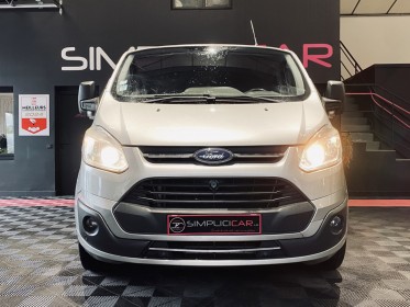 Ford transit custom 2.0 tdci 130 l2h1 - courroie remplacée - garantie 12 mois occasion  simplicicar aix les bains...