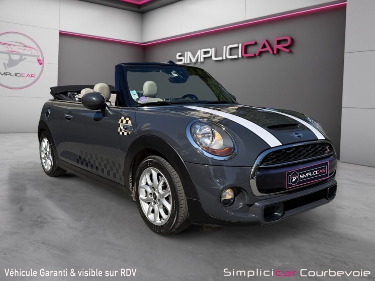 Mini cooper s jcw cabriolet 192ch - garantie 12 mois - camera de recul occasion paris 17ème (75)(porte maillot) simplicicar... Mini cooper s jcw cabriolet 192ch - garantie 12 mois - camera de recul occasion paris 17ème (75)(porte maillot) simplicicar...