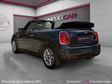 Mini cooper s jcw  cabriolet 192ch - garantie 12 mois - camera de recul occasion paris 17ème (75)(porte maillot) simplicicar...