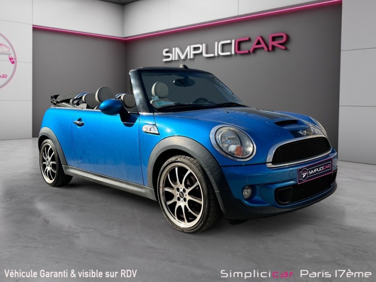 Mini cooper s cabriolet 185ch jhon cooper works occasion paris 17ème (75)(porte maillot) simplicicar simplicibike france Mini cooper s cabriolet 185ch jhon cooper works occasion paris 17ème (75)(porte maillot) simplicicar simplicibike france