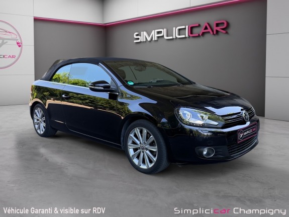 Volkswagen golf cabriolet 1.4 tsi 160 carat / entretien volkswagen occasion champigny-sur-marne (94) simplicicar simplicibike...
