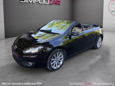Volkswagen golf cabriolet 1.4 tsi 160 carat / entretien volkswagen occasion champigny-sur-marne (94) simplicicar simplicibike...