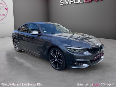 B.m.w. serie 4 gran coupe f36 420 d pack m,  camera latéral, toit ouvrant électrique, garantie 12 mois. occasion...