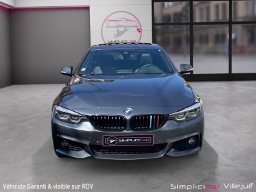 B.m.w. serie 4 gran coupe f36 420 d pack m,  camera latéral, toit ouvrant électrique, garantie 12 mois. occasion...