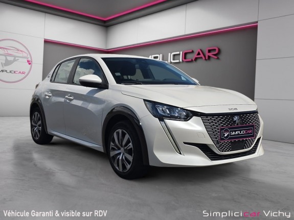 Peugeot 208 electrique 50 kwh 136ch active carplay garantie 12 mois occasion simplicicar vichy simplicicar simplicibike france