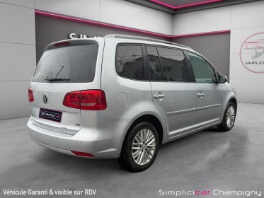 Volkswagen touran 1.6 tdi 105 ch confortline / 7 places occasion champigny-sur-marne (94) simplicicar simplicibike france