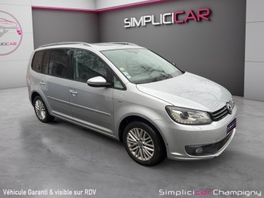 Volkswagen touran 1.6 tdi 105 ch confortline / 7 places occasion champigny-sur-marne (94) simplicicar simplicibike france