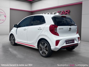 Kia picanto 1.2 essence mpi 84 ch bvm5 gt line occasion simplicicar limoges  simplicicar simplicibike france