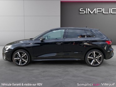 Audi a3 sportback 40 tfsie 204 s tronic 6 s line entretien audi sièges chauffants caméra de recul car play garantie 12 mois...