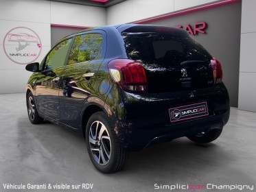 Peugeot 108 vti 72ch ss bvm5 allure carplay/caméra de recul /faible kilométrage occasion champigny-sur-marne (94)...