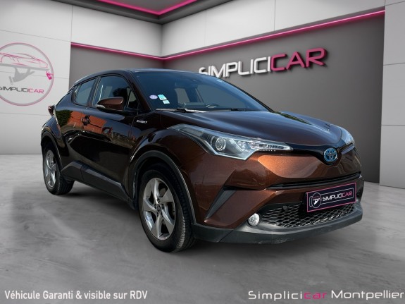 Toyota c-hr hybride 122h dynamic camera de recul suivi toyota garantie 2027 occasion montpellier (34) simplicicar...