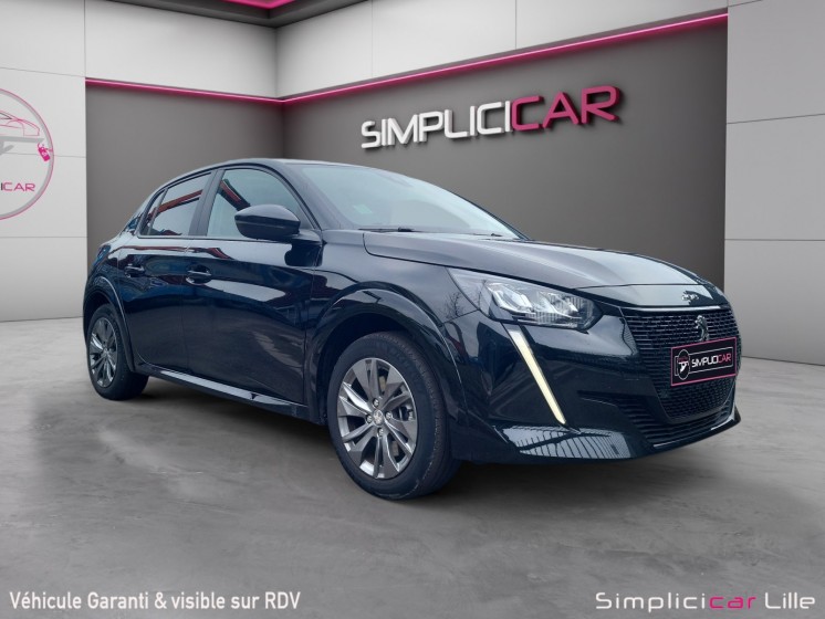 Peugeot 208 electrique 50 kwh 136ch style//garantie constructeur// occasion simplicicar lille  simplicicar simplicibike france