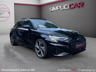 Audi a3 sportback 35 tfsi 150 s tronic 7 - toit ouvrant - eclairage d'ambiance occasion champigny-sur-marne (94) simplicicar...
