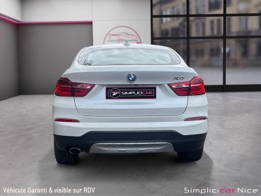 Bmw x4 f26 xdrive20d 190ch xline a. occasion  simplicicar vaucresson nice - pfvauto simplicicar simplicibike france