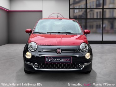 Fiat 500 serie 4 1.2 69 ch dualogic Édition couture / volant cuir / siÈges en cuir occasion paris 17ème (75)(porte...