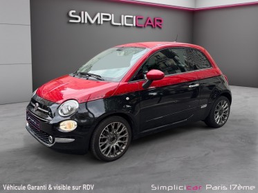 Fiat 500 serie 4 1.2 69 ch dualogic Édition couture / volant cuir / siÈges en cuir occasion paris 17ème (75)(porte...