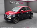 Fiat 500 serie 4 1.2 69 ch dualogic Édition couture / volant cuir / siÈges en cuir occasion paris 17ème (75)(porte...