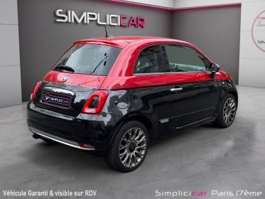 Fiat 500 serie 4 1.2 69 ch dualogic Édition couture / volant cuir / siÈges en cuir occasion paris 17ème (75)(porte...