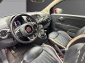 Fiat 500 serie 4 1.2 69 ch dualogic Édition couture / volant cuir / siÈges en cuir occasion paris 17ème (75)(porte...