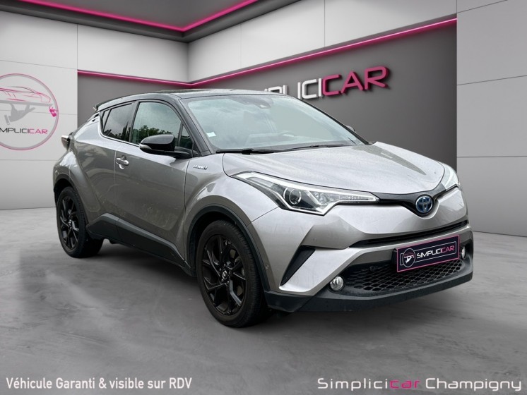 Toyota c-hr hybride 122h graphic - ouverture sans clés - sièges chauffants - régulateur de vitesse adaptatif occasion... Toyota c-hr hybride 122h graphic - ouverture sans clés - sièges chauffants - régulateur de vitesse adaptatif occasion...