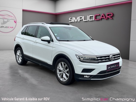 Volkswagen tiguan 1.5 tsi evo 150 dsg7 carat - garantie 12mois - carplay - toit ouvrant - virtual cockpit - entretien a jour...
