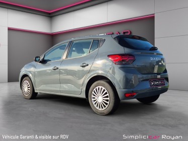 Dacia sandero eco-g 100 expression garantie 12 mois premiere main occasion simplicicar royan simplicicar simplicibike france