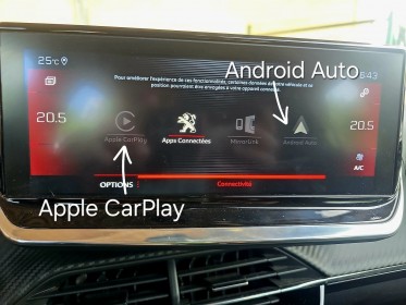 Peugeot 208 100ch allure apple carplay - android auto / gps / clim / entretien à jour - garantie 12 mois occasion avignon...