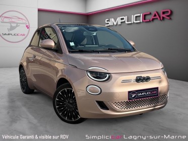 Fiat 500 nouvelle e 118 ch la prima - toit panoramique occasion simplicicar lagny  simplicicar simplicibike france