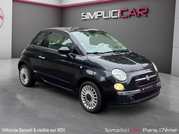 Fiat 500 1.2 8v 69 ch ss pop / toit panoramique / rÉgulateur de vitesse / garantie 12 mois occasion paris 17ème (75)(porte...
