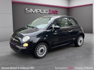 Fiat 500 1.2 8v 69 ch ss pop / toit panoramique / rÉgulateur de vitesse / garantie 12 mois occasion paris 17ème (75)(porte...