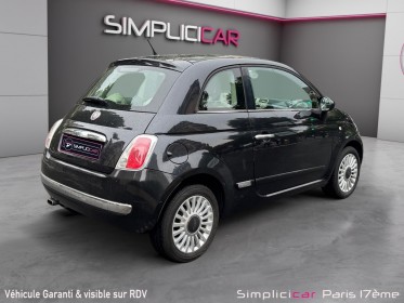 Fiat 500 1.2 8v 69 ch ss pop / toit panoramique / rÉgulateur de vitesse / garantie 12 mois occasion paris 17ème (75)(porte...