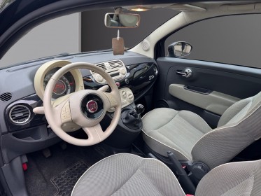 Fiat 500 1.2 8v 69 ch ss pop / toit panoramique / rÉgulateur de vitesse / garantie 12 mois occasion paris 17ème (75)(porte...