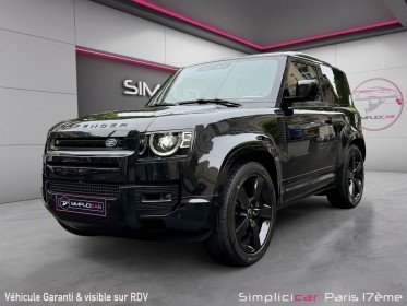 Land rover defender 90 v8 p525 bva8 x-dynamic tva recuperable occasion paris 17ème (75)(porte maillot) simplicicar...
