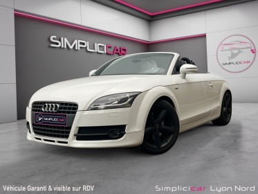 Audi tt roadster 2.0 tfsi 200 s line occasion simplicicar lyon nord  simplicicar simplicibike france