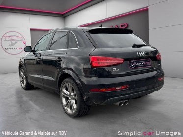 Audi q3 q3 2.0 tdi ultra 150 ch s line occasion simplicicar limoges  simplicicar simplicibike france