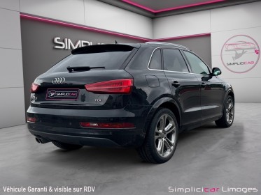 Audi q3 q3 2.0 tdi ultra 150 ch s line occasion simplicicar limoges  simplicicar simplicibike france