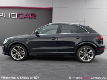 Audi q3 q3 2.0 tdi ultra 150 ch s line occasion simplicicar limoges  simplicicar simplicibike france