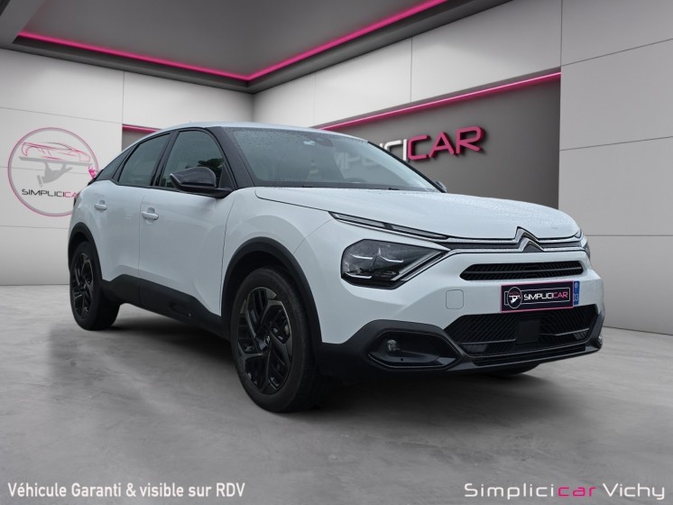 Citroen c4 c4 130 ch ss eat8 feel pack caméra de recul attelage amovible garantie 12 mois occasion simplicicar vichy...