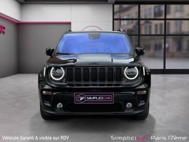 Jeep renegade 1.3 turbo t4 190 ch phev bva6 4xe eawd facelift 2 upland dark shadow occasion paris 17ème (75)(porte maillot)...