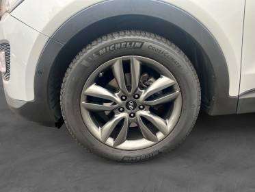 Hyundai santa fe 2.2 crdi 197 4wd executive 7pl a, intérieur cuir, sièges et volant chauffant, garantie 12 mois. occasion...