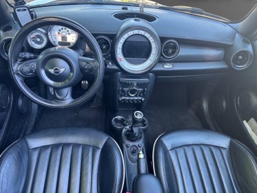 Mini cooper sd cabriolet r56 143 red hot chili sièges cuirs et chauffants régulateur feux auto garantie 12 mois occasion...