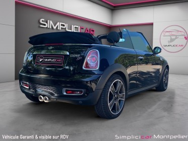 Mini cooper sd cabriolet r56 143 red hot chili sièges cuirs et chauffants régulateur feux auto garantie 12 mois occasion...