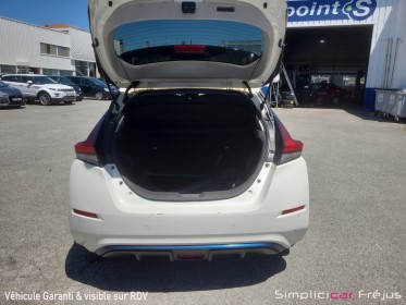 Nissan leaf electrique 40kwh n-connecta occasion simplicicar frejus  simplicicar simplicibike france