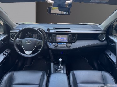 Toyota rav4 hybride 197ch 2wd lounge - pack cuir - toit ouvrant - sono jbl - sièges chauffants occasion champigny-sur-marne...