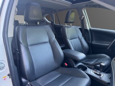 Toyota rav4 hybride 197ch 2wd lounge - pack cuir - toit ouvrant - sono jbl - sièges chauffants occasion champigny-sur-marne...