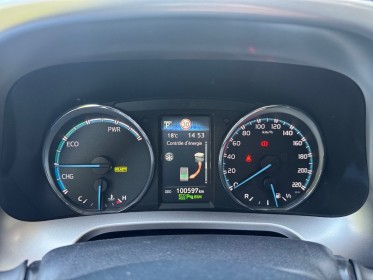 Toyota rav4 hybride 197ch 2wd lounge - pack cuir - toit ouvrant - sono jbl - sièges chauffants occasion champigny-sur-marne...