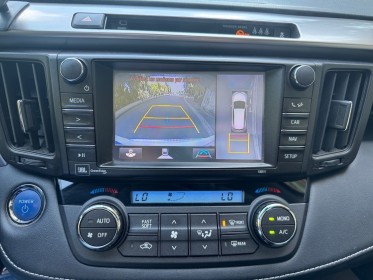 Toyota rav4 hybride 197ch 2wd lounge - pack cuir - toit ouvrant - sono jbl - sièges chauffants occasion champigny-sur-marne...